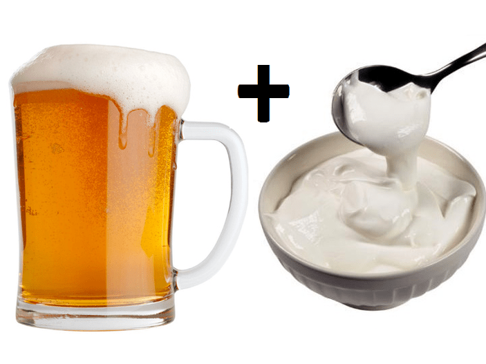 beer and sour cream to increase potency