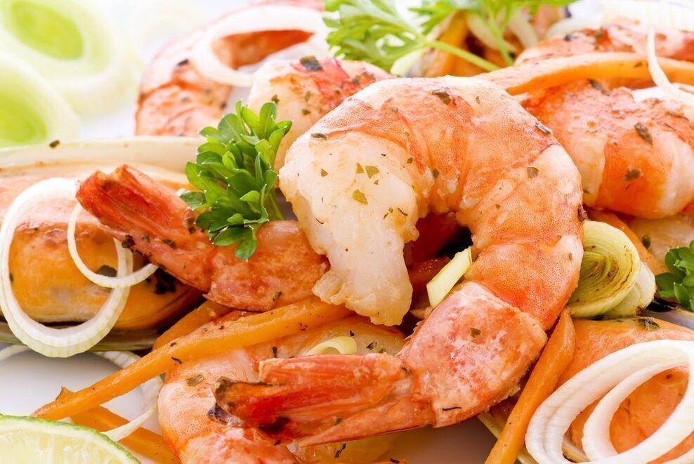 shrimp and vegetables potency