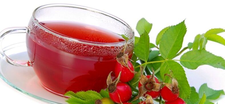 Decoction of wild roses prevents impotence