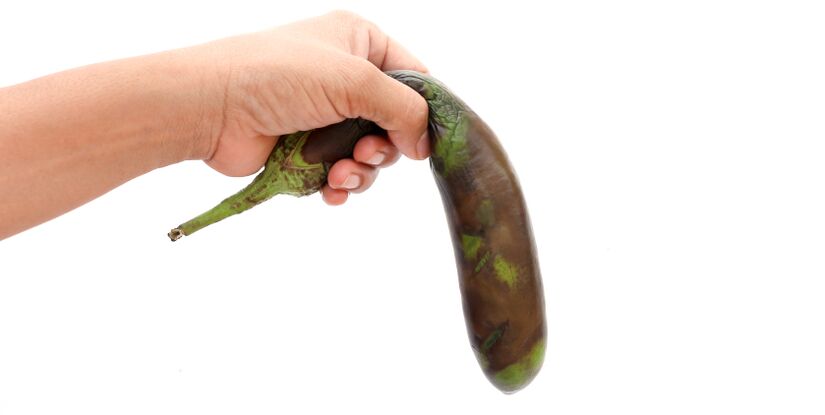 soft vegetable symbolizes food harmful to potency