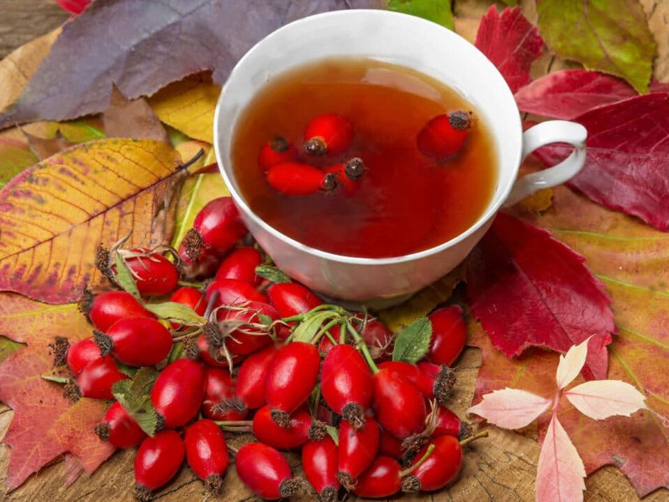 Rosehips will increase potency and protect against colds