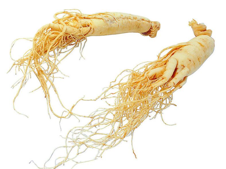 ginseng root to improve potency