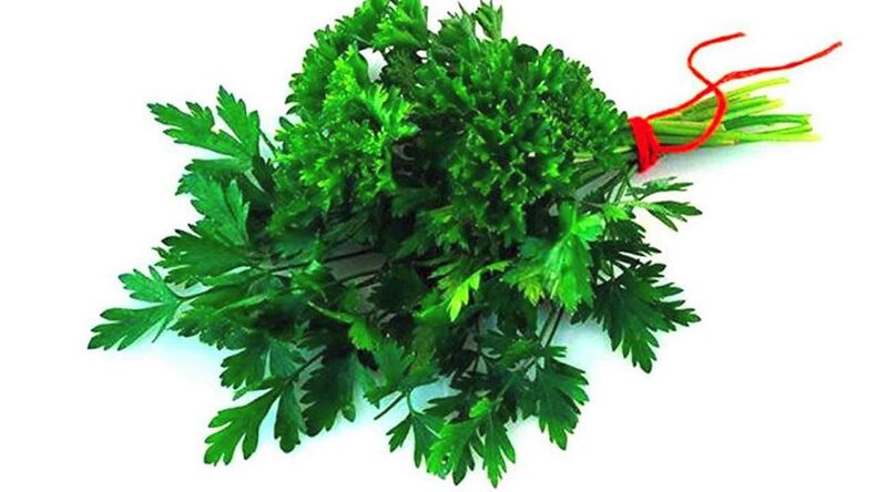 Parsley to increase the potential for men